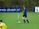 S.K.N.W.K. JO11-1 - Walcheren JO17-2 (beker - 2e ronde) seizoen 2021-2022 (57/59)